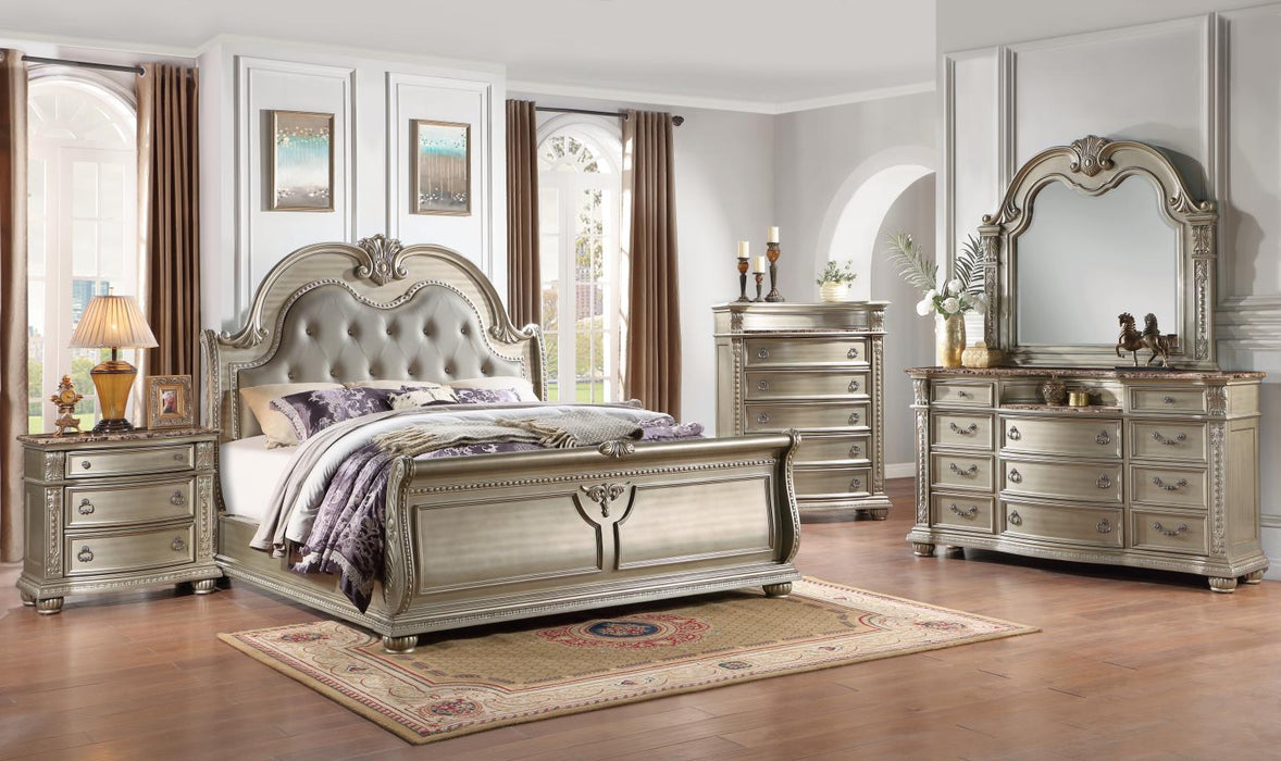 Emily Champagne Bedroom Collection