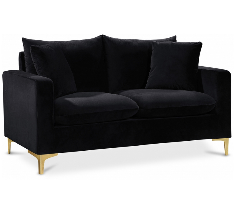 Naomi Velvet Loveseat