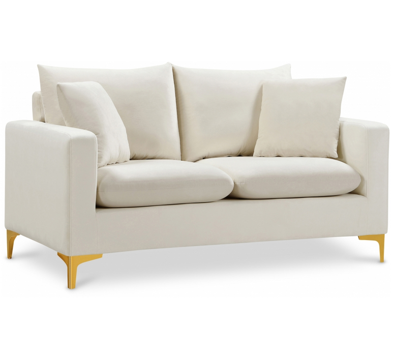 Naomi Velvet Loveseat