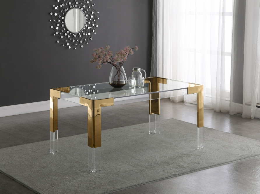 Casper Gold Dining Table