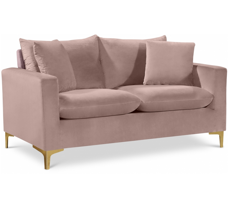 Naomi Velvet Loveseat