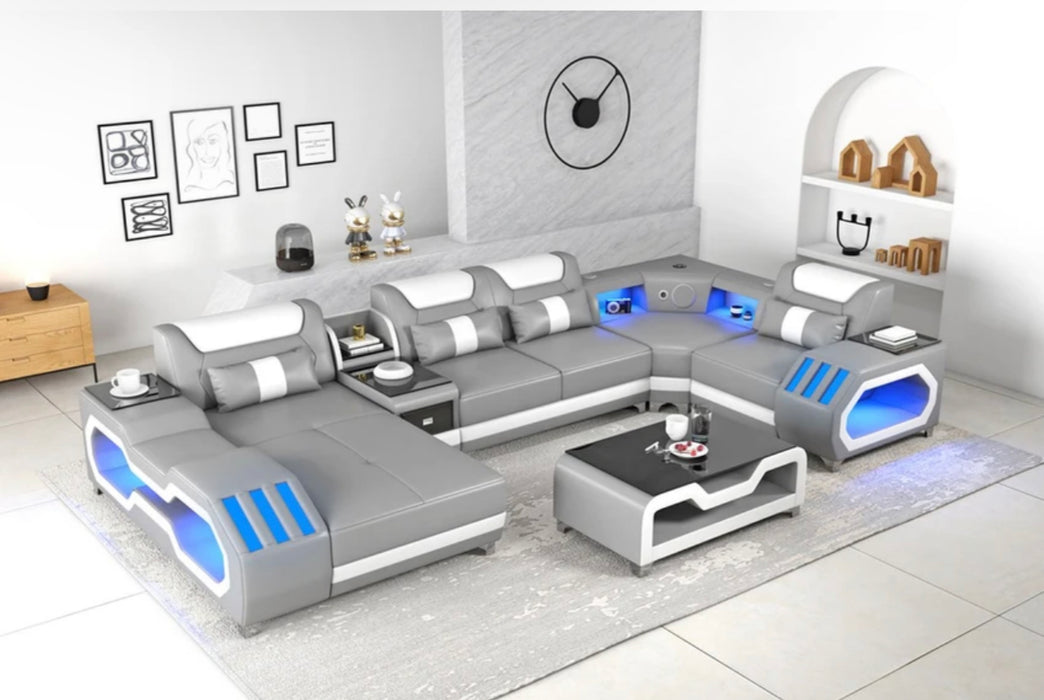 Bluetooth Entertainment Sectional