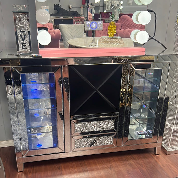 Aurora Glam Cabinet & Bar