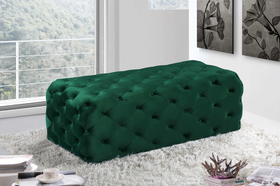 Tufted Rectangle Ottoman Bench