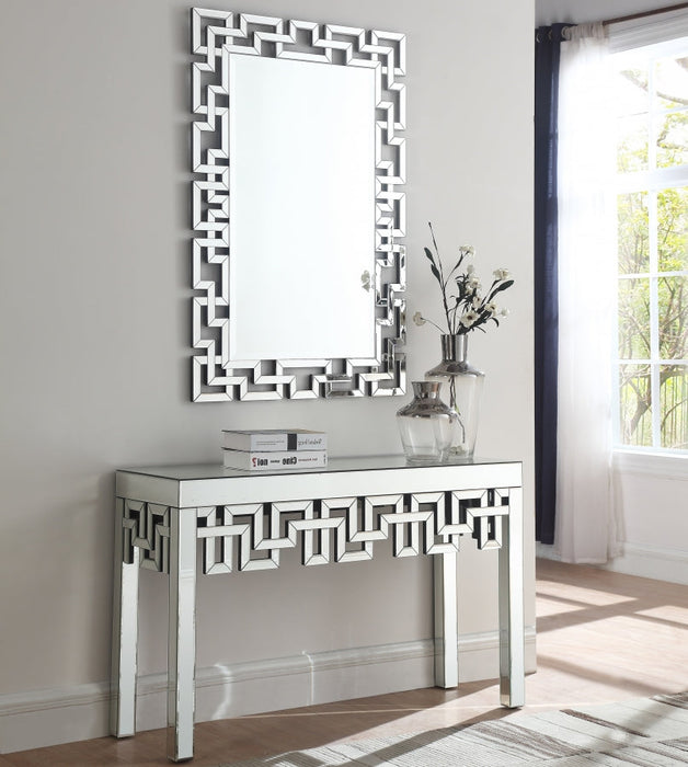 Glam Mirrored Console Table Aria