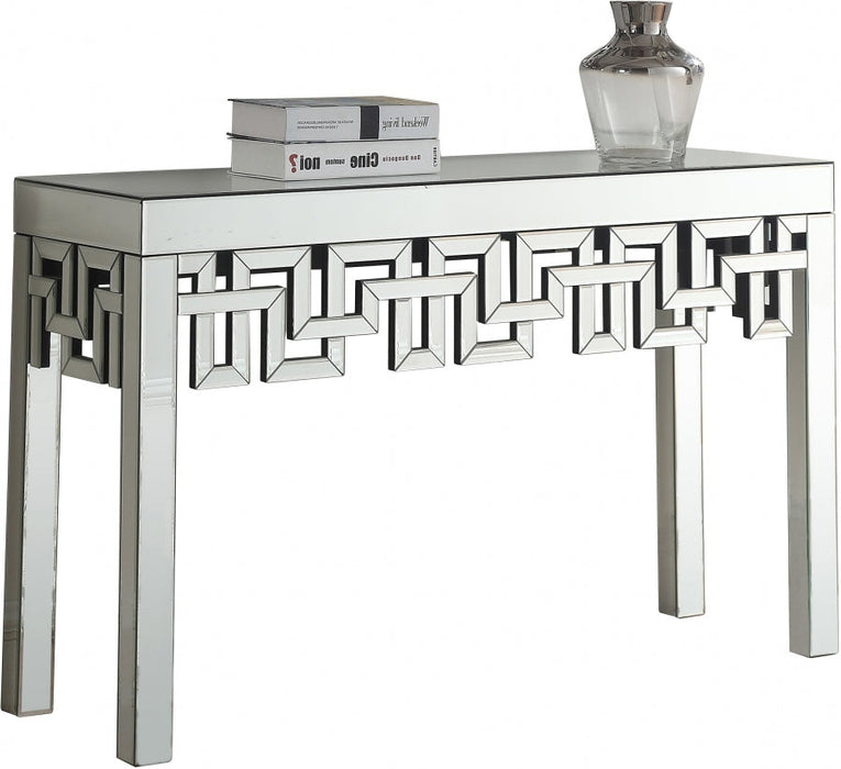 Glam Mirrored Console Table Aria