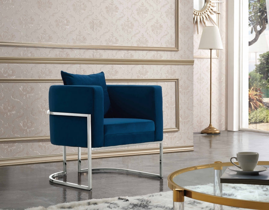 Pippa Velvet Accent Chair