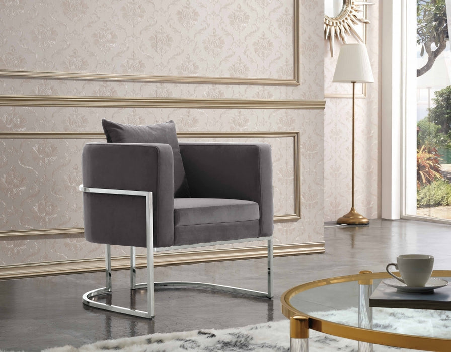 Pippa Velvet Accent Chair