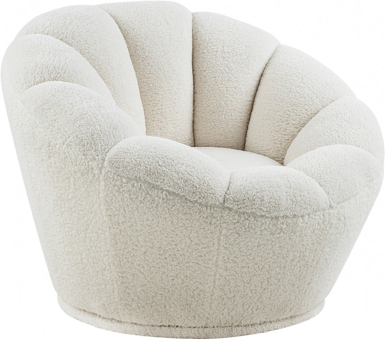 Dream White Sheepskin Accent Chair