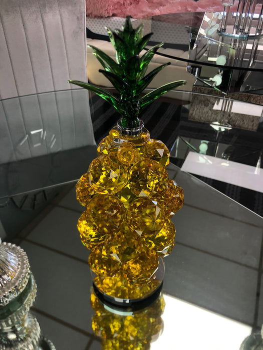 NEW GLAM CRYSTAL PINEAPPLE CENTER PIECE