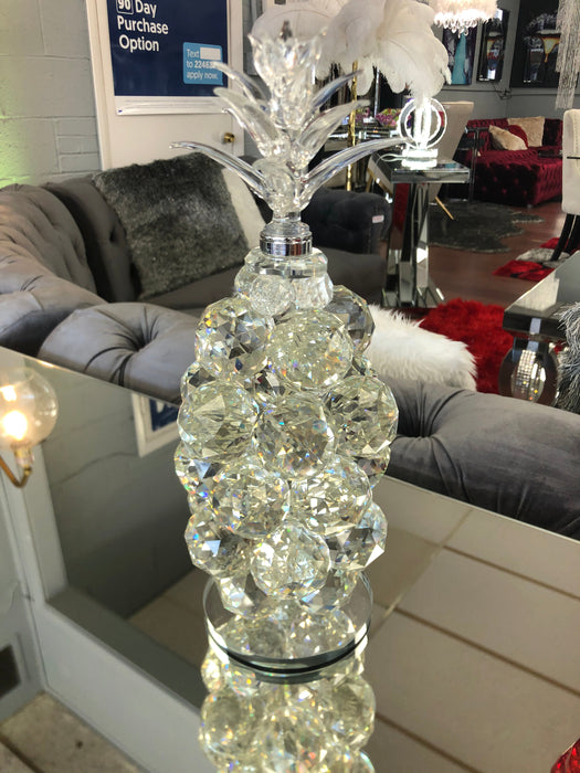 NEW GLAM CRYSTAL PINEAPPLE CENTER PIECE
