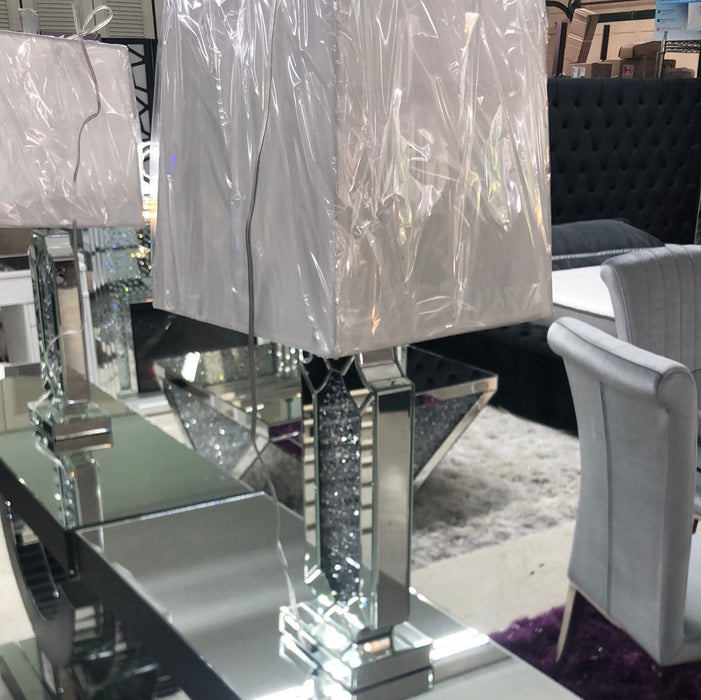 Glam Diamond Encrusted Lamp