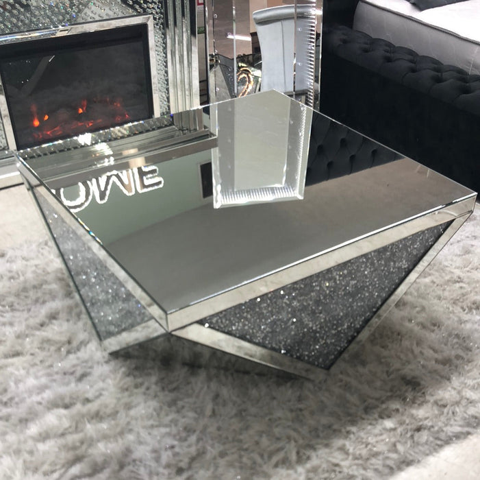 Glam Mirrored Occasional Table π