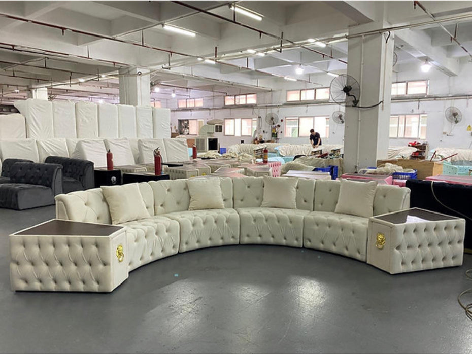 Leo Curved Sectional