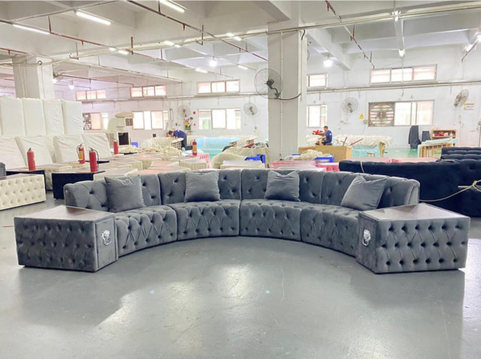Leo Curved Sectional