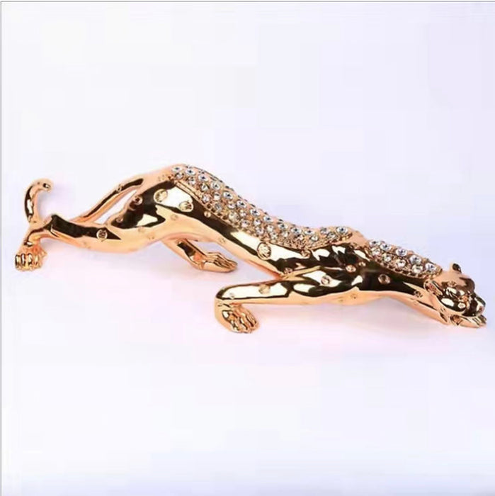 Golden Diamond Encrusted Panther