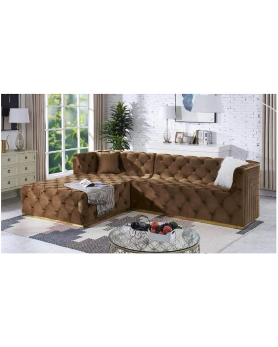 Juliet Tufted velvet Sectional