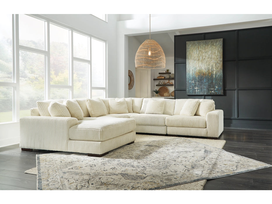 Cream Lindyn 5-Piece Sectional