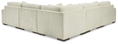 Cream Lindyn 5-Piece Sectional