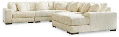 Cream Lindyn 5-Piece Sectional