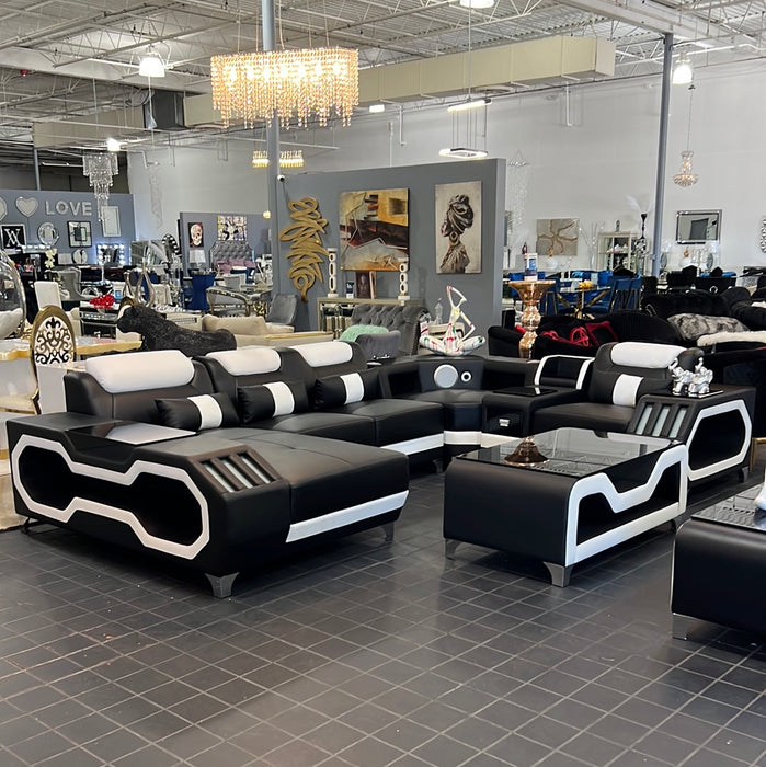 Bluetooth Entertainment Sectional