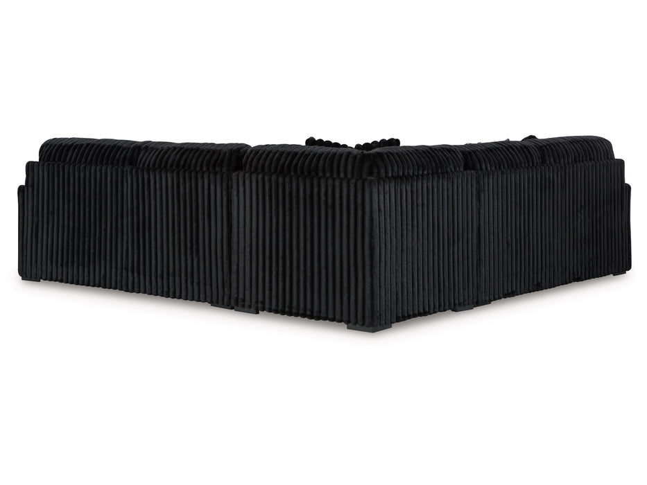 Midnight 3 Piece Sectional