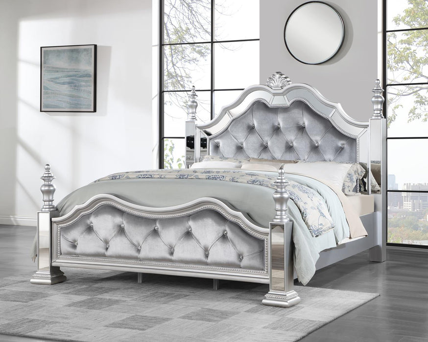 Camille Silver Glam Bedroom Collection