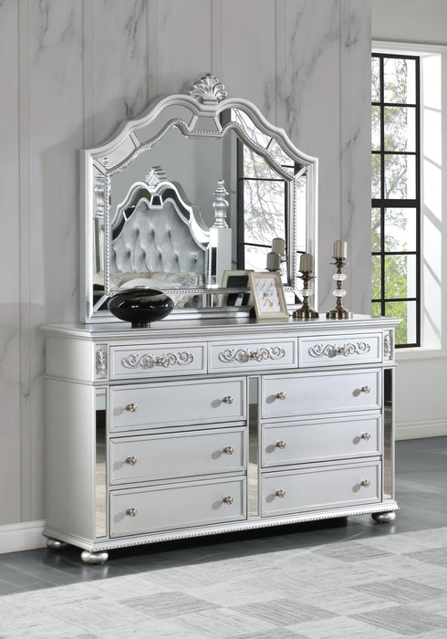 Camille Silver Glam Bedroom Collection