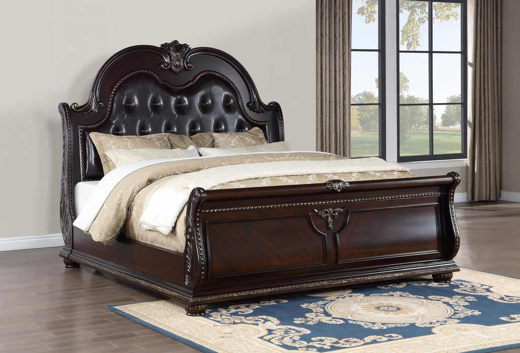 Emily Dark Brown Bedroom Collection