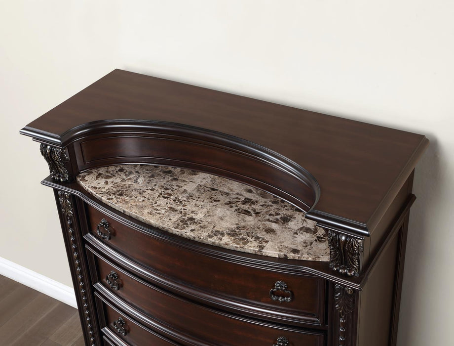 Emily Dark Brown Bedroom Collection