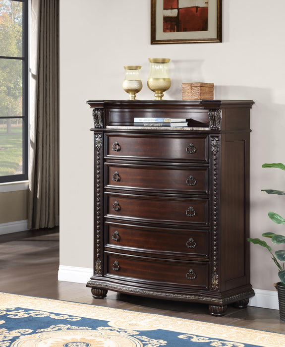 Emily Dark Brown Bedroom Collection