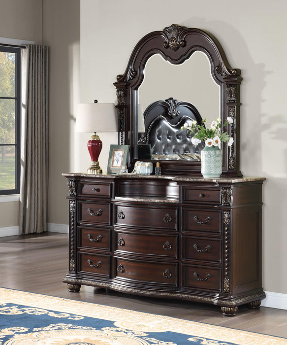 Emily Dark Brown Bedroom Collection