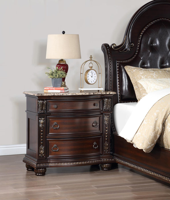 Emily Dark Brown Bedroom Collection