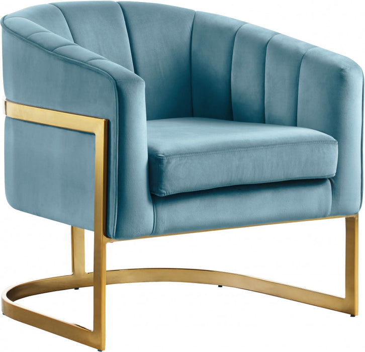 Carter Velvet Accent Chair