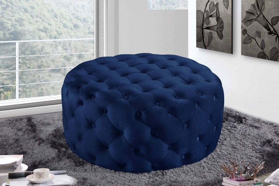 Tufted Round Ottoman