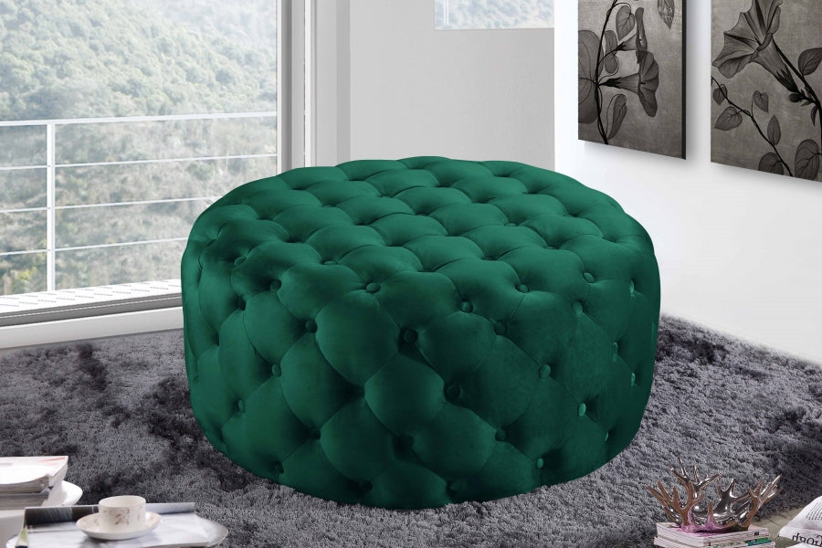 Tufted Round Ottoman