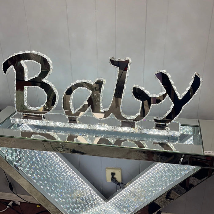 Glam Baby Crystal Lamp