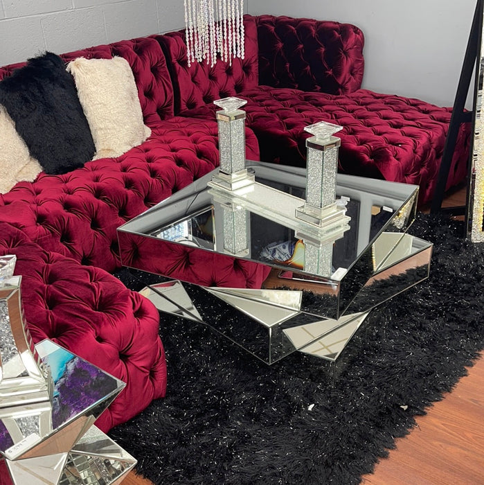 Haven Glam Mirrored Coffee Table